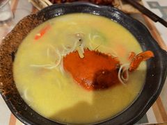 膏蟹汤面-十面欢腾·海鲜面·台式Bistro(长乐路店)