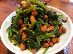 果仁菠菜-锦尚阁烤鱼•天津菜(宣武门胡同店)