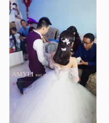 点击看大图 -艾米丽婚纱礼服