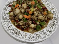 葱爆威海扇贝-威海渔村(静安旗舰店)