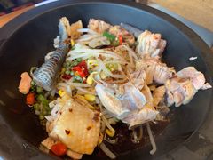 汽锅鸡里的半只鸡-云海肴·汽锅鸡·云南菜(天山百盛优客店)