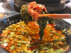 香菜牛肉-钢管厂五区小郡肝串串香(南山店)