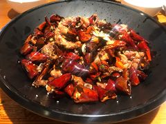 干香盆菜：海椒鸡-禧福徕盆盆香川菜馆(北京市朝阳区)