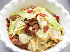 包菜炒肉饭-和味坊湘菜馆(鹏怡苑店)