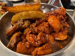 韩式辣子鸡-MI WU FACTORY米屋美食工厂餐厅(绿地店)