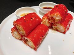 红米脆皮鲜虾肠-蝴蝶里·粤菜·点心(滨江龙湖店)