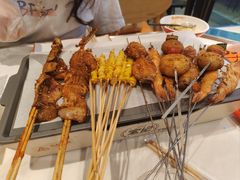 -宝记烧烤·碳锅羊肉·羊蝎子火锅·夜食社(文体路创始店)