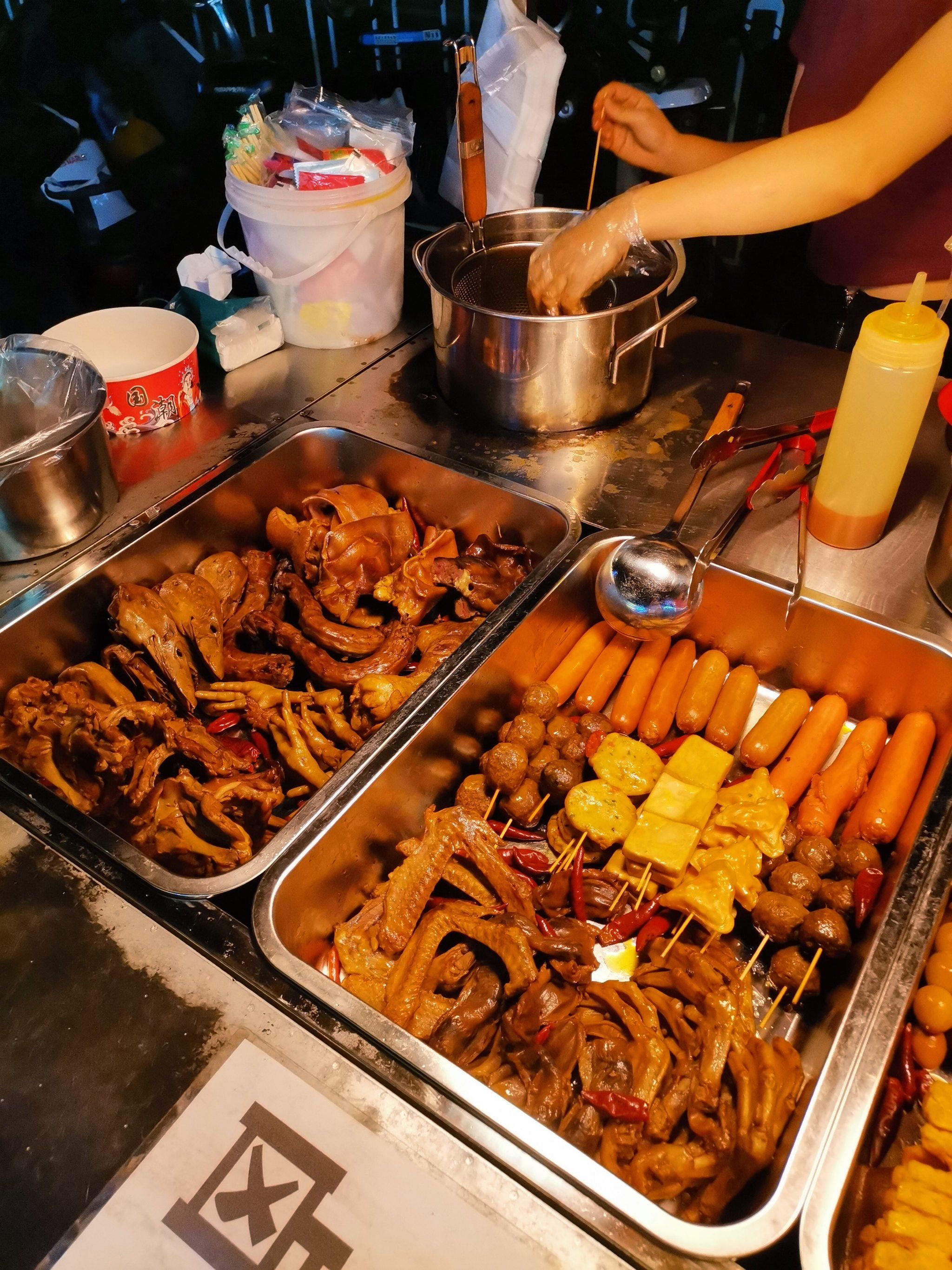 车陂热卤鸭货‼️小吃摊的邂逅