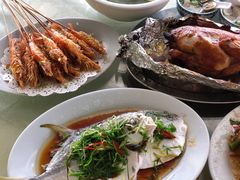 清蒸海鱼-乡味海鲜农家菜·巽寮土窑鸡(地道美食店)