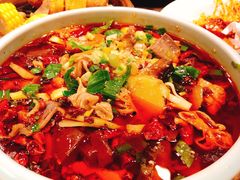 川式毛血旺-辣螃铠盆盆蟹大排档(海昌店)