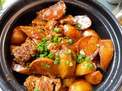 牛肉牛筋炖小土豆-兰溪小馆(东直门簋街店)