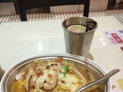 叻沙芝士鸡扒焗饭-潮庭港式茶餐厅·熊仔奶茶(同济广场店)