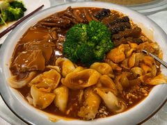 鲍参翅肚拼盘-天鲜阁·海鲜粤菜·33年老字号(石槎白云站店)