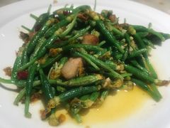 家烧黄瓜芽-梁家大院•农家菜(昆山会展中心店)