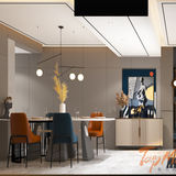 【鲁班装饰】时代俊园180㎡现代简约风格