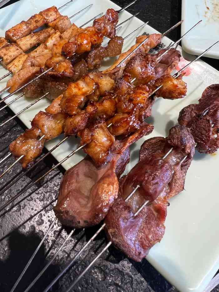 晓波烧烤(南桥店)-"环境不错的一家店,有单独包间很干净,还有.