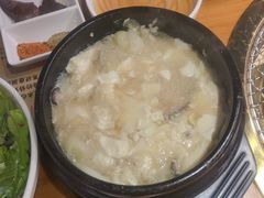 嫩豆腐汤-万兴佳烤肉·长白山老味道(东岸里店)