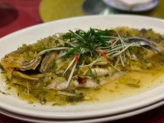 雪菜蒸大黄鱼-老吉士酒家(天平路店)