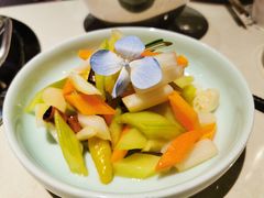 西芹拌藕带-浩爷羊蝎子火锅(望京店)