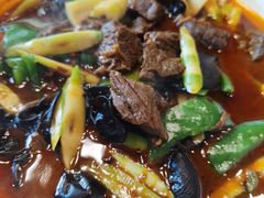 野山笋炖牛腩-呼吸森林·生态农庄农家乐私房菜