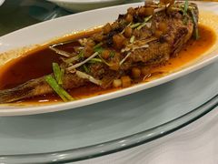 干烧大黄鱼-丰泽园饭店