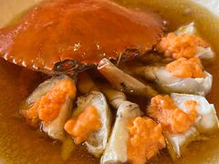 鸡油花雕蒸三门蟹-杭州西子湖四季酒店·金沙厅