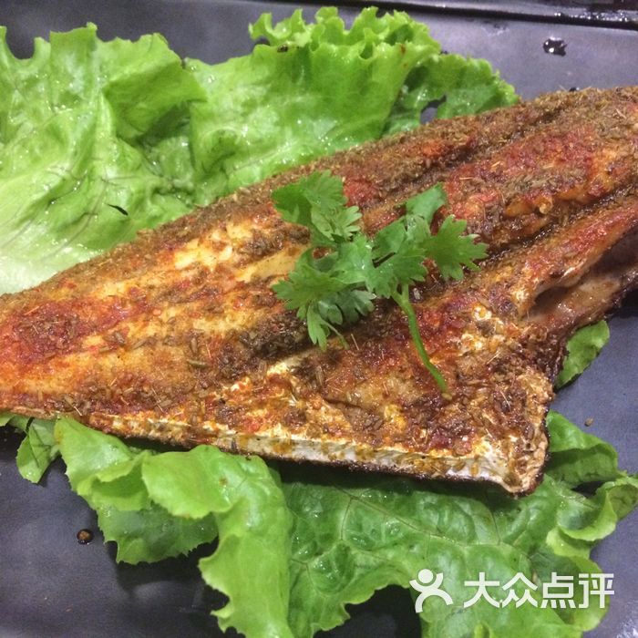 蚝太郎海鲜烧烤烤马面鱼图片-北京烧烤-大众点评网