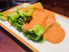 麻酱油麦菜-江边城外烤全鱼(方庄时代购物中心店)