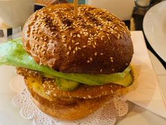 鸡肉汉堡-Boss Caffe