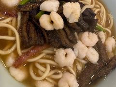 虾爆鳝面-奎元馆.百年奎元.非遗传承(西湖边的解放路店)