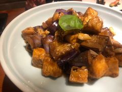 罗勒叶茄子烧豆腐-又一福烤鸭·北京菜(东四店)
