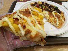 德克萨牛排拼香芒恋鸡比萨-City1+1城市比萨(国商卫星广场店)