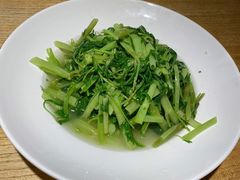 清炒空心菜-吴越荣记苏州菜·松鼠桂鱼100%活鱼现做(斜塘老街店)