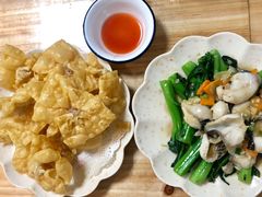 鱼片炒菜心-南记食粥坊·宵夜大排档(莲花总店)