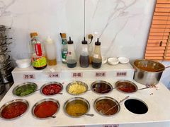 自助调料区-杏花吴记牛肉火锅