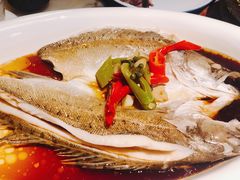 葱椒鲈鱼-绿茶餐厅(领展购物广场·中关村店)