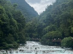 -小七孔景区-六十八级跌水瀑布