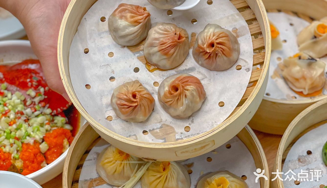 上海名媛都爱吃的👉苏小柳小笼包开笼大吉