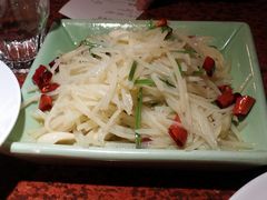 炝炒土豆丝-绿茶餐厅(华联万柳店)