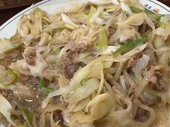 葱爆羊肉-清真永恒华威肉饼(潘家园店)