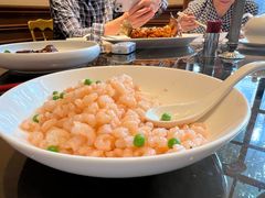 手剥河虾仁小豌豆-玫瑰厅上海菜(兴国路店)