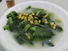 盐水白灼青菜-茗荔园农庄(大涌店)