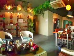 -院子君亭亚洲厨房花园餐厅