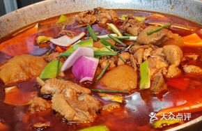 Stewed Chicken with Potato and Soy Sauce