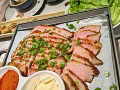 绿茶葱香烤肉-绿茶餐厅(滨海万达广场店)