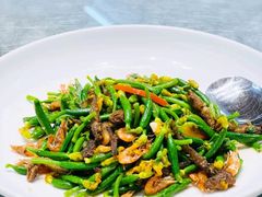 虾米鱼仔炒青瓜花-德云居