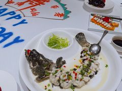 青花椒淋青斑-老船夫婚宴婚庆会馆(延吉路店)