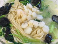 虾仁煨面-怡园饭店-餐厅(四望亭店)