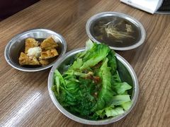烫青菜-歪头牛肉(金龙壹号店)