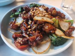 松仁爆三鲜-小吊梨汤·北京菜·烤鸭(双井乐成中心店)